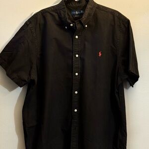 Polo by Ralph Lauren Men's Casual Black Shirt